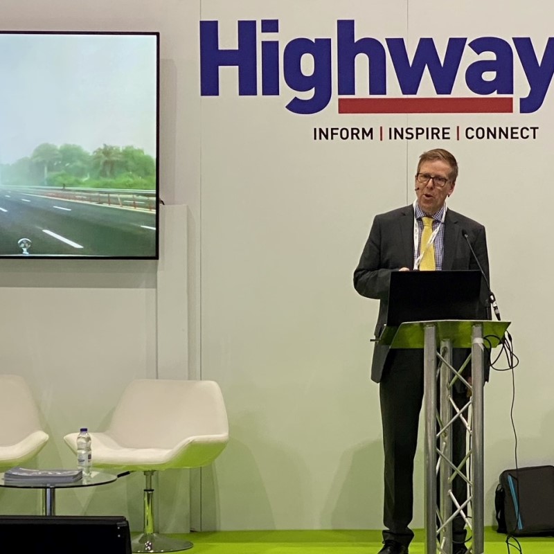 Picture of Alistair Gollop speaking at a conference